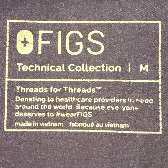 Figs Scrubs - Navy - Picture 2 of 3